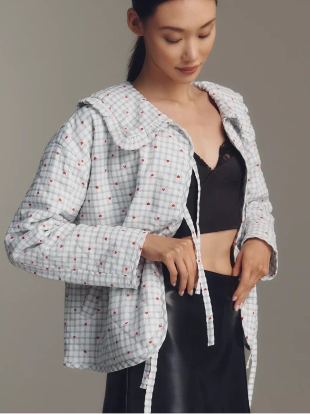 Anthropologie quilted jacket by Maeve - Picture 3 of 9
